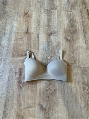 Soma Enbliss Seamless Light Beige Wireless Bra - Nude 34DD